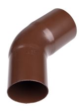 Bend 45° 110 mm brun