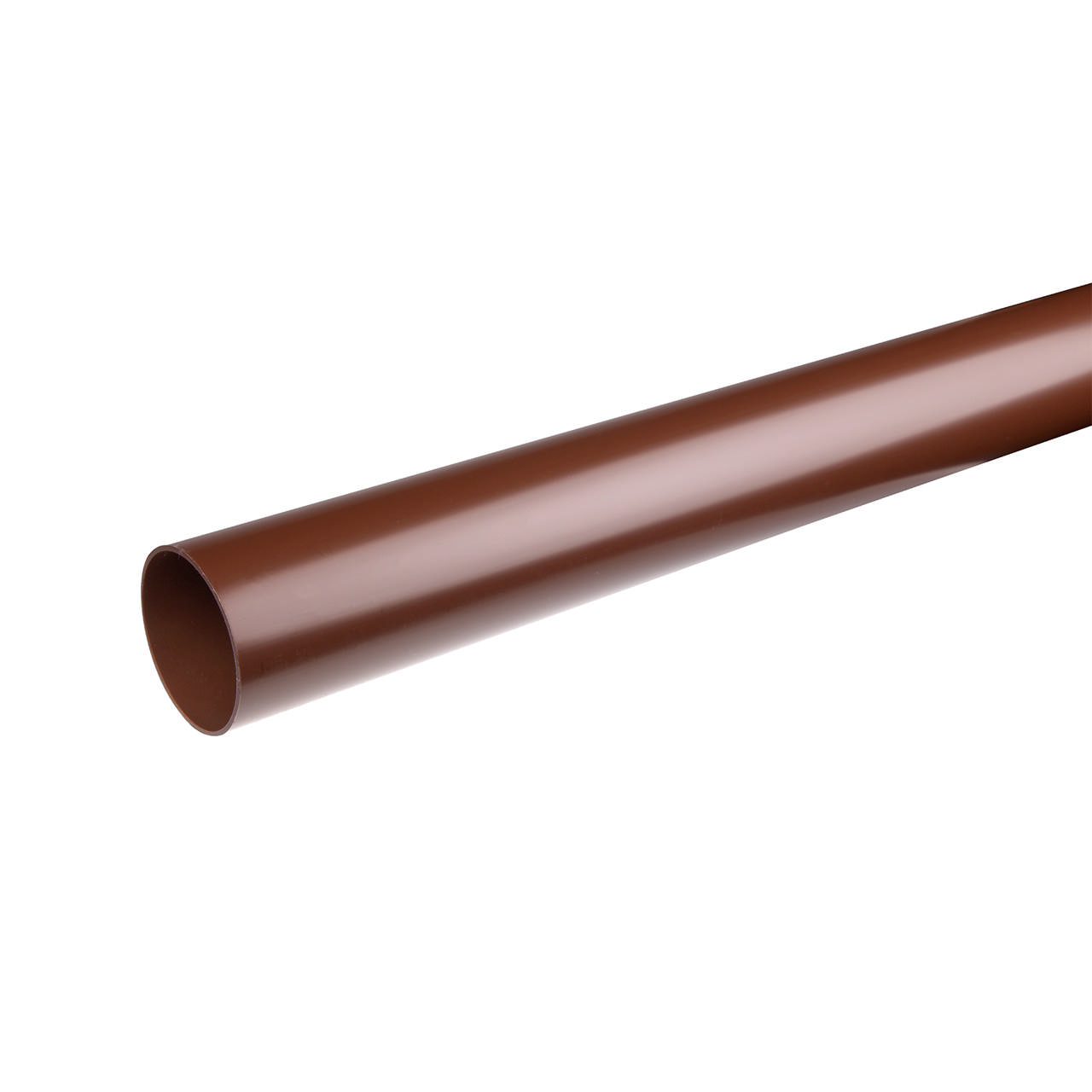Nedløpsrør 110mm 3m brun