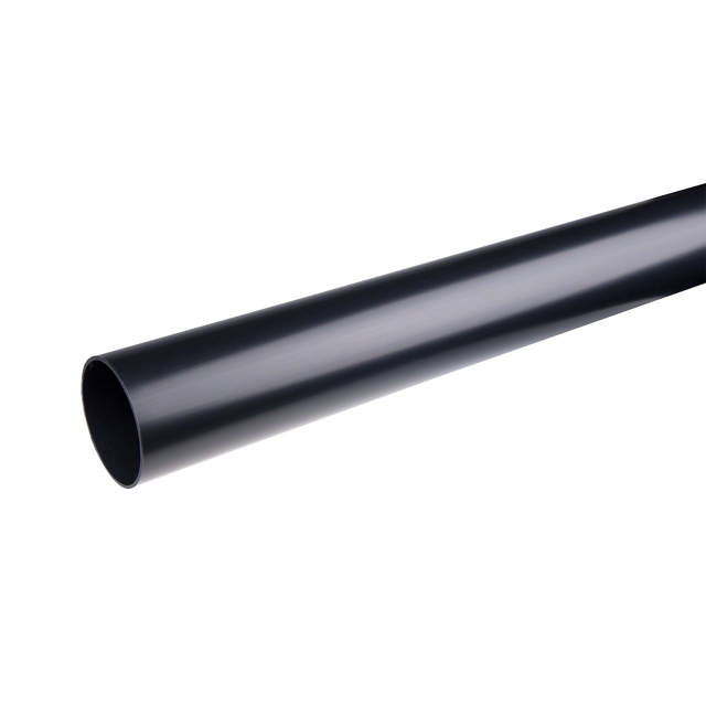 Nedløpsrør 110mm 3m sort