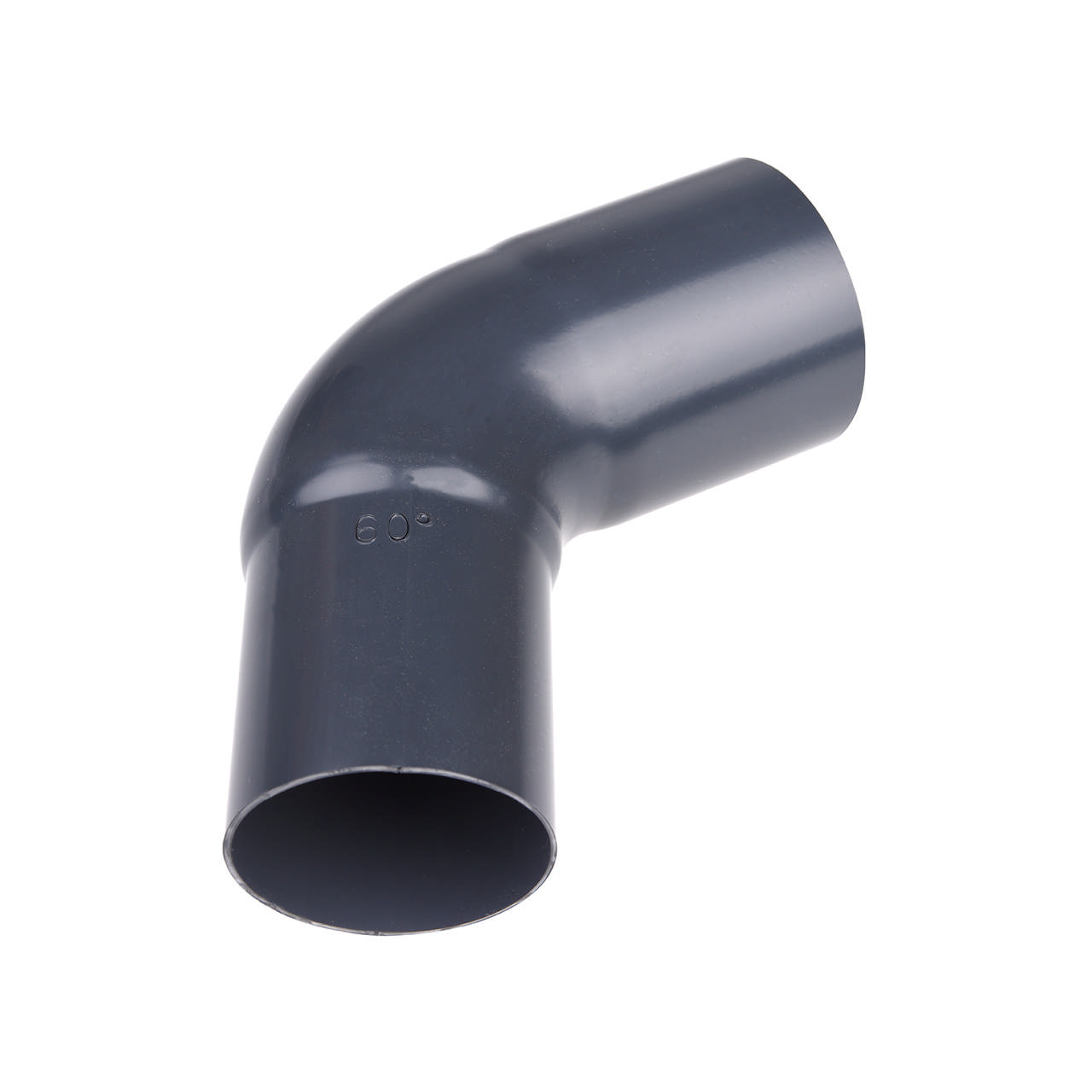 Bend 60° 90mm grafitt