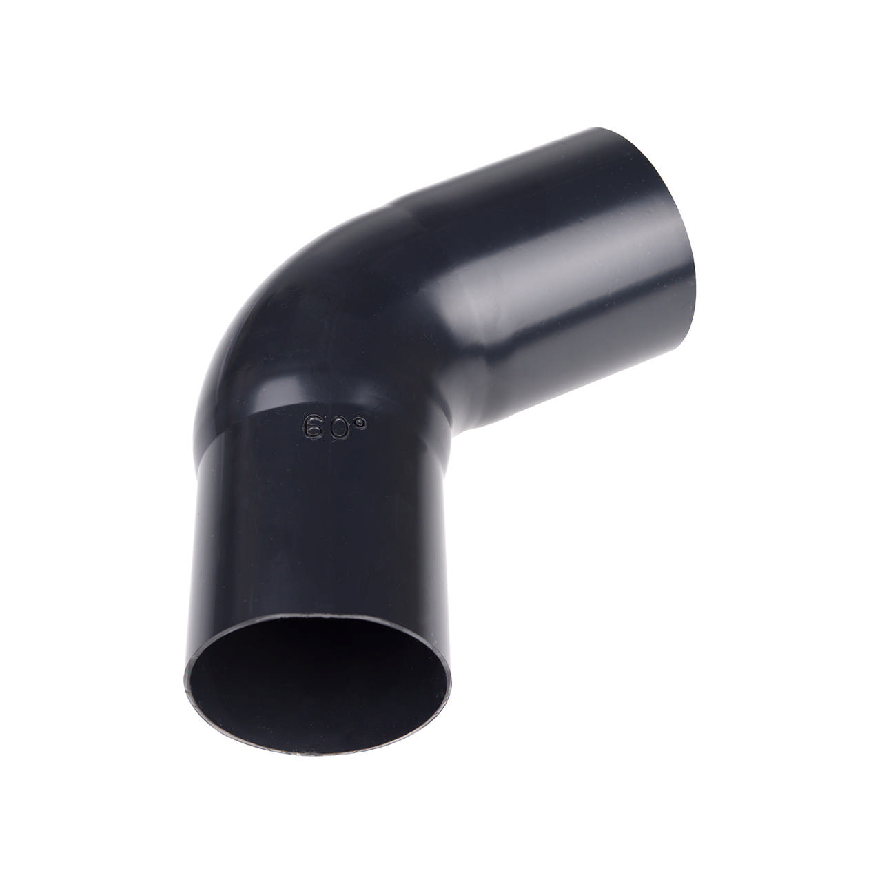 Bend 60° 110mm sort