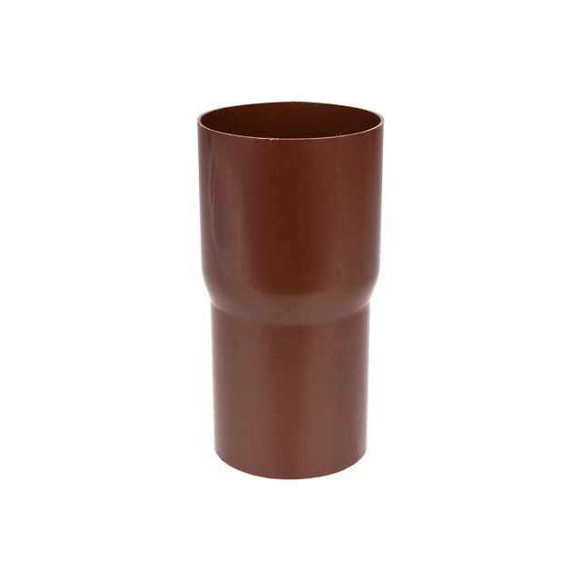Rørmuffe 110mm brun