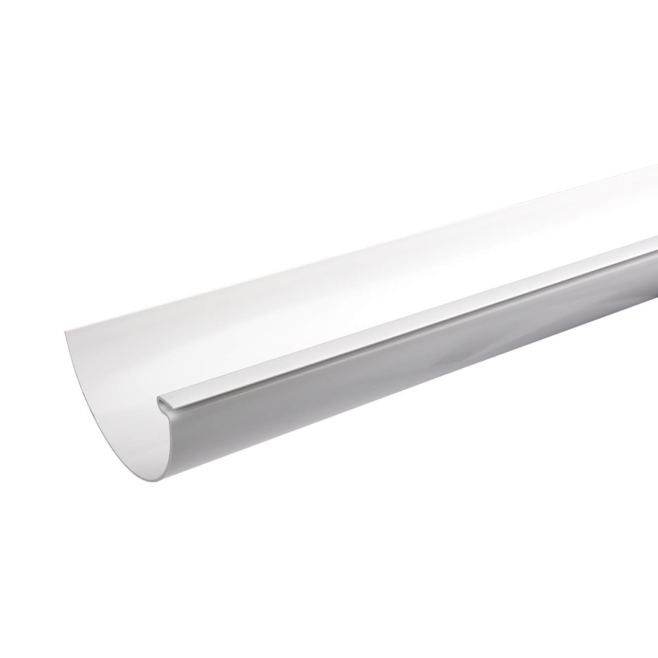 Takrenne PVC nr. 11 hvit 3 m