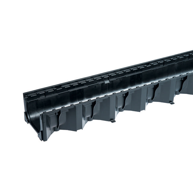 Hexaline renne uten rist, 1,0m svart