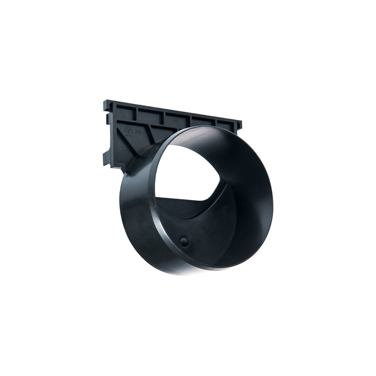 Endevegg m/utløp 110mm