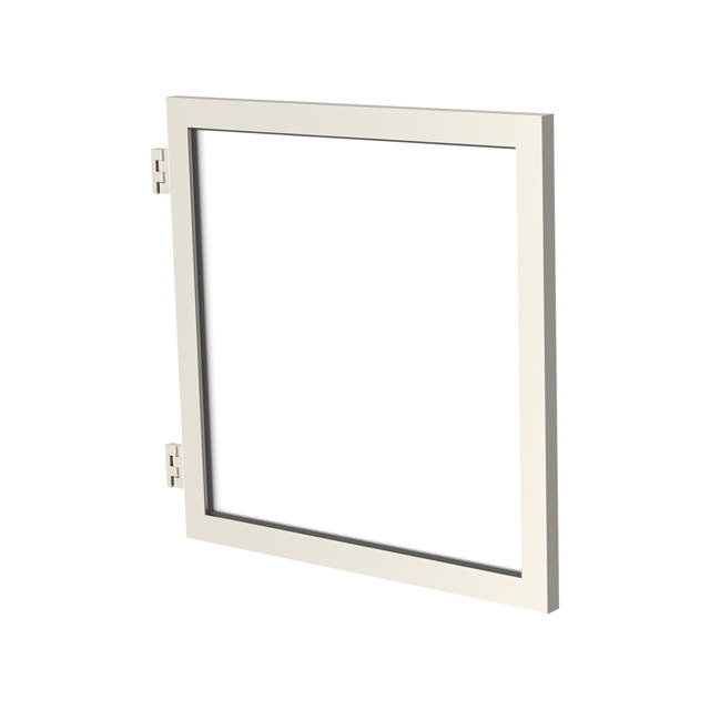 Port hvit, frostet glass