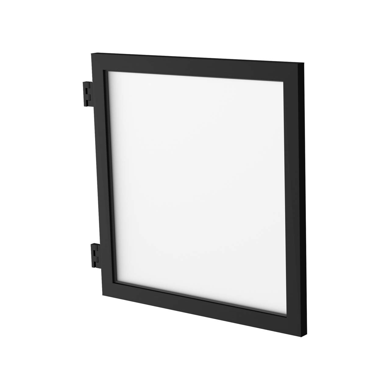 Port sort, frostet glass