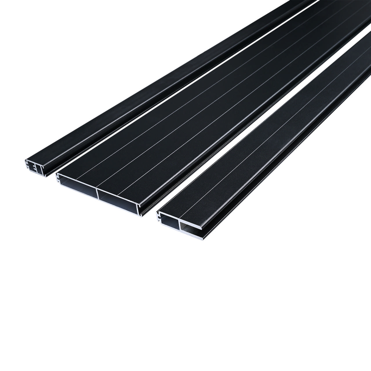 Panel seksjon 1,0 m antrasitt 1500x930mm
