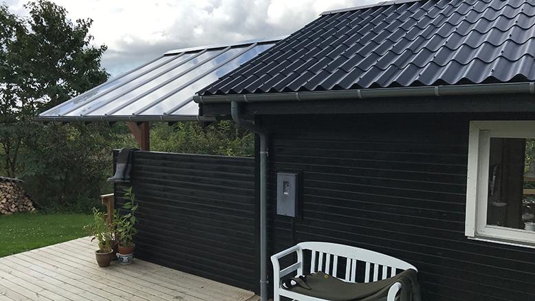 SunGlaze Tak på sommerhus
