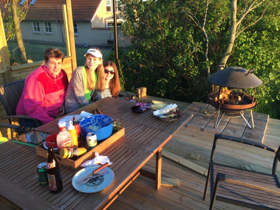 Terrasse med JærboPro Terrassetak