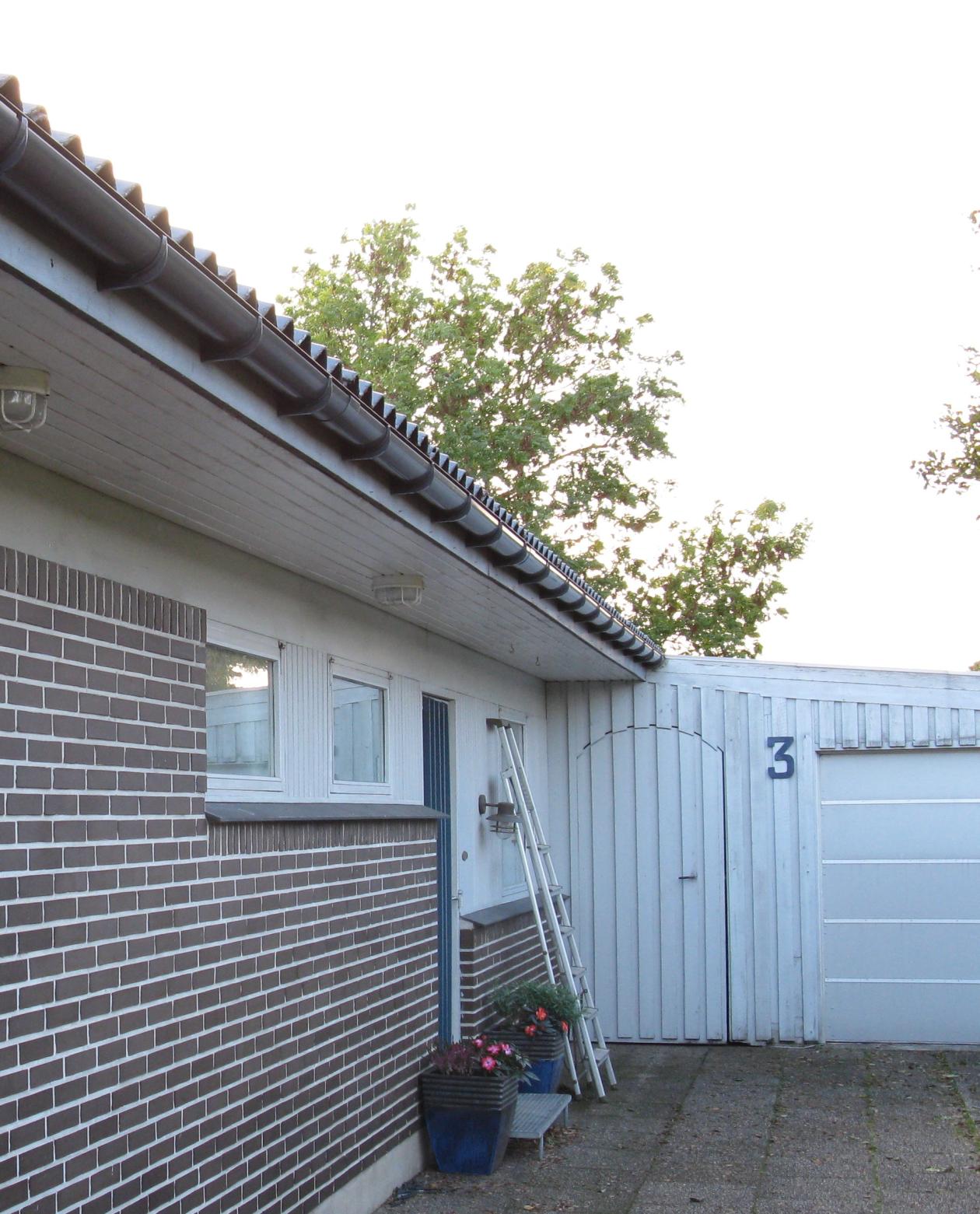 Renovering med nye plasttakrenner
