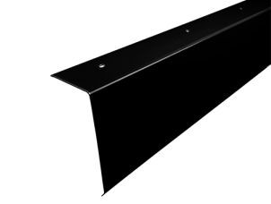 Bordtaksbeslag plast, svart, til steintak 50/140/2000 mm (C-140)