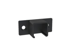 Veggfeste håndløper sort                       