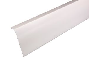 Bordtaksbeslag plast, hvit 105˚, til steintak 50/180/2000 mm (C-180)