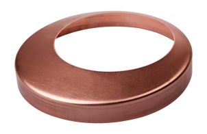Kobber brønnkrage 90/130 mm 